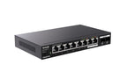 Tenda TEM2010X network switch 2.5G Ethernet (100/1000/2500) Desktop Black