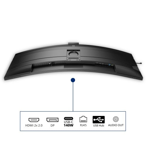 Philips 49B2U6900CH/75 computer monitor 48.8" 5120 x 1440 pixels Dual QHD LCD Black