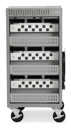 Bretford CUBE Cart Slim Portable device management cabinet Gray