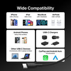 Belkin CAB025FQ1MBK USB cable 39.4" (1 m) USB C Black