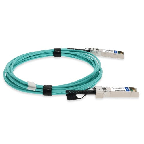 AddOn Networks SFP-10GB-AOC10M-HPQ-AO InfiniBand/fibre optic cable 393.7" (10 m) SFP+ AOC Aqua color