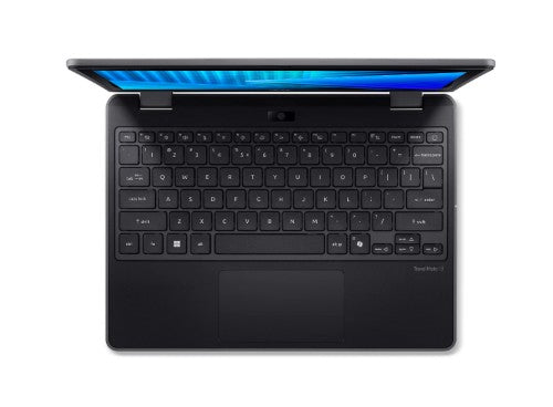 Acer TravelMate Spin B3 TMB312RN-31-C4L8NA Intel® N N150 Hybrid (2-in-1) 12.2" Touchscreen WUXGA 8 GB LPDDR5x-SDRAM 128 GB eMMC Wi-Fi 7 (802.11be) Windows 11 Pro Academic Black