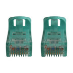 Tripp Lite N261-001-AQ networking cable Aqua color 11.8" (0.3 m) Cat6a U/UTP (UTP)