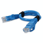 AddOn Networks ADD-4FCAT6SN-BE networking cable Blue 47.2" (1.2 m) Cat6 U/UTP (UTP)