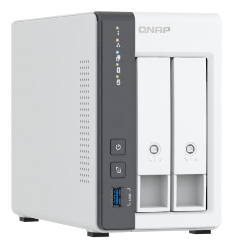 QNAP TS-216G-US NAS/storage server Tower Cortex-A Cortex-A55 4 GB White