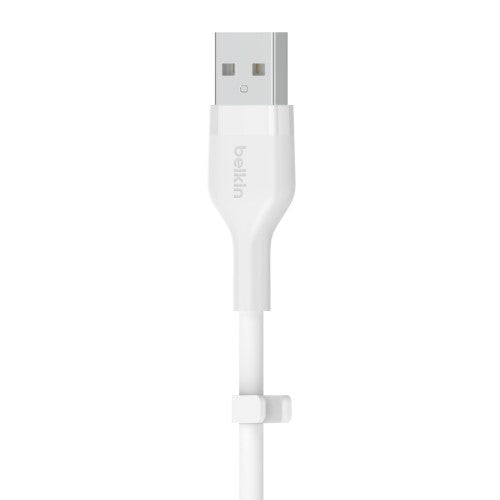 Belkin Cbl Scicone USB-A LTG 2M blc 78.7" (2 m) White