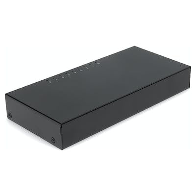 AddOn Networks ADD-1000B-8TSW network switch Gigabit Ethernet (10/100/1000) Black, Yellow