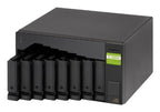 QNAP TL-D800C-US storage drive enclosure HDD/SSD enclosure Black, Gray 2.5/3.5"