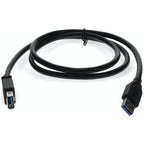 AddOn Networks USB3EXTAA3-AO USB cable USB 3.2 Gen 1 (3.1 Gen 1) 35.8" (0.91 m) USB A Black