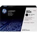 CF280XD (80X) Toner black, 6.9K pages, Pack qty 2