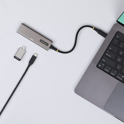 StarTech.com 309B-USBC-HUB interface hub USB 3.2 Gen 2 (3.1 Gen 2) Type-C 10000 Mbit/s Gray