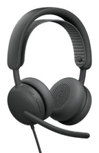 Logitech Zone Wired 2 Headset Head-band Calls/Music USB Type-C / USB Type-A Graphite