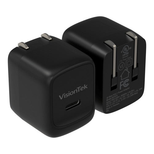 VisionTek Charge Go Smartphone, Tablet Black AC Fast charging Indoor
