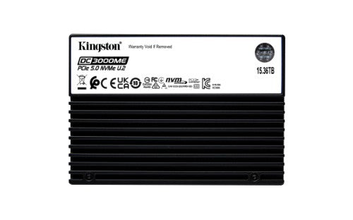 Kingston Technology 15.36TB DC3000ME U.2 PCIe 5.0 NVMe TCG Opal Enterprise SSD