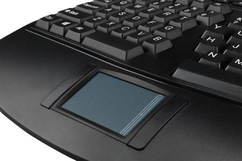 Adesso Tru-Form 4500 keyboard Universal RF Wireless QWERTY US English Black