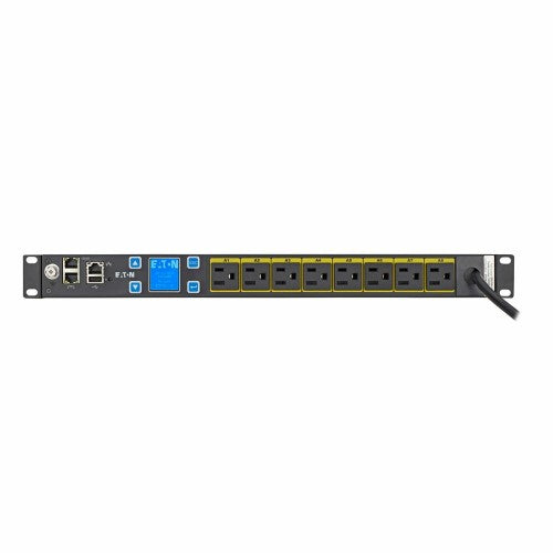 Eaton EMIT08-10 power distribution unit (PDU) 8 AC outlet(s) 1U Black