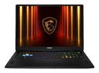 MSI Vector A18 HX A9WIG-076US laptop AMD Ryzen™ 9 9955HX Netbook 18" Quad HD+ 64 GB DDR5-SDRAM 2 TB SSD NVIDIA GeForce RTX 5080 Wi-Fi 7 (802.11be) Windows 11 Pro Black