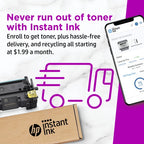 HP LaserJet M234dw Wireless Multifunction Black and white Printer, Copier, Scanner; Duplex