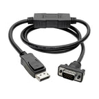 Tripp Lite P581-003-VGA-V2 video cable adapter 35.8" (0.91 m) DisplayPort Black