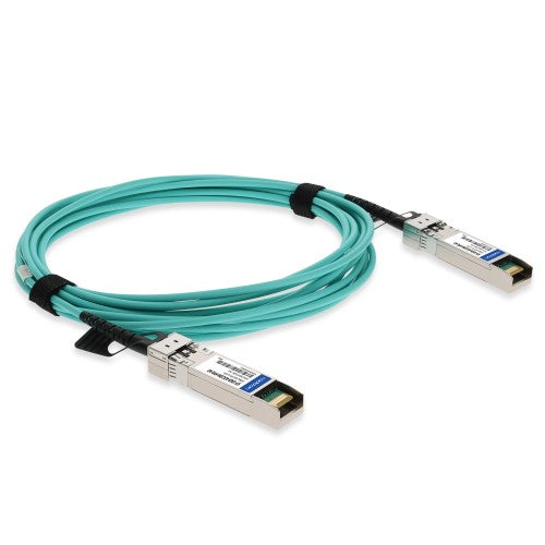 AddOn Networks SFP-10GB-AOC10M-HPQ-AO InfiniBand/fibre optic cable 393.7" (10 m) SFP+ AOC Aqua color