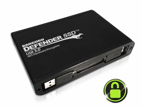iStorage Kanguru Defender SSD 35 1 TB Micro-USB B 3.2 Gen 1 (3.1 Gen 1) Black