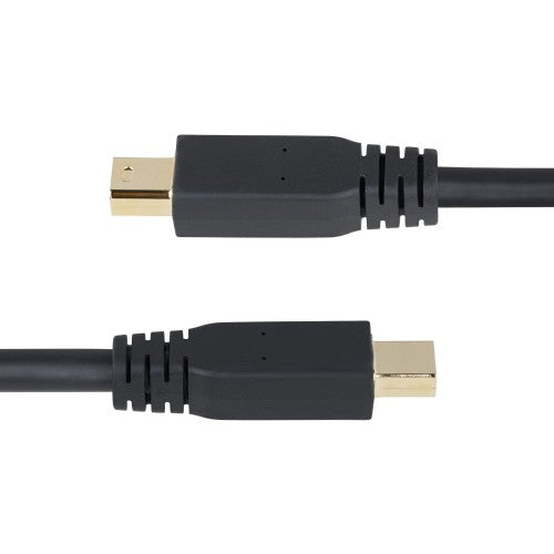 StarTech.com DP14MDPMM10F DisplayPort cable 118.1" (3 m) Mini DisplayPort Black
