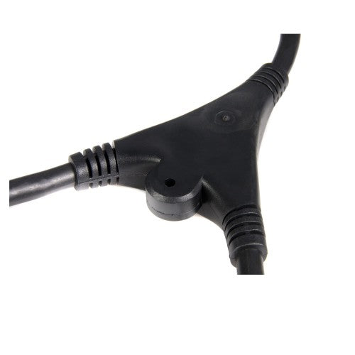 StarTech.com PXT100Y power cable Black 118.1" (3 m) C14 coupler 2 x C13 coupler