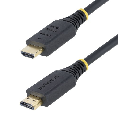 StarTech.com HDMI2CABLE-4K60-150C HDMI cable 59.1" (1.5 m) HDMI Type A (Standard) Black