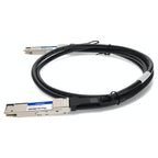 AddOn Networks QSFPDD-200G-PDAC2M-AO InfiniBand/fibre optic cable 78.7" (2 m) QSFP-DD Black