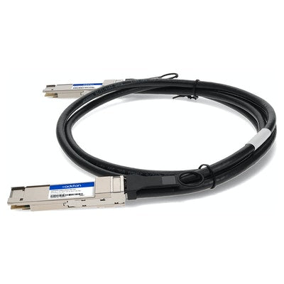 AddOn Networks QSFPDD-200G-PDAC2M-AO InfiniBand/fibre optic cable 78.7" (2 m) QSFP-DD Black