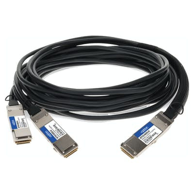 AddOn Networks MCP7H50-H003R26-AO InfiniBand/fibre optic cable 118.1" (3 m) QSFP56 2xQSFP56 Black, Silver
