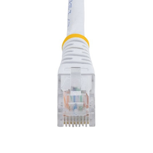 StarTech.com 15 ft White Molded Category 5e (350 MHz) UTP Patch Cable networking cable 179.9" (4.57 m)