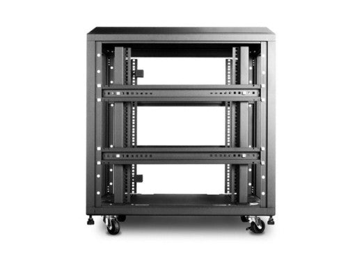 Monoprice 10672 rack cabinet 15U Freestanding rack Black