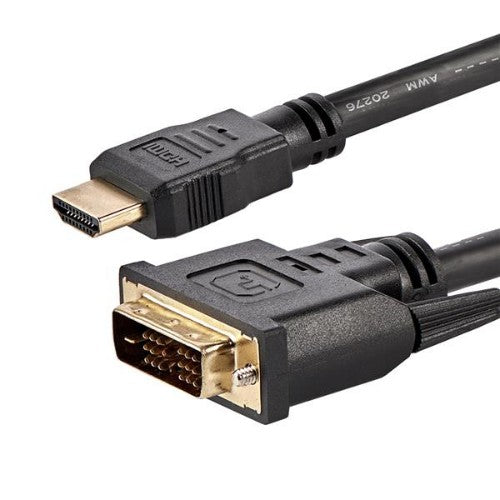 StarTech.com HDMIDVIMM6 video cable adapter 70.9" (1.8 m) HDMI DVI-D Black - Buy IT Solutions