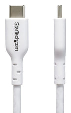 StarTech.com USB2CC1MNCWHE USB cable USB 2.0 39.4" (1 m) USB C 0.48 Gbit/s 60 W White