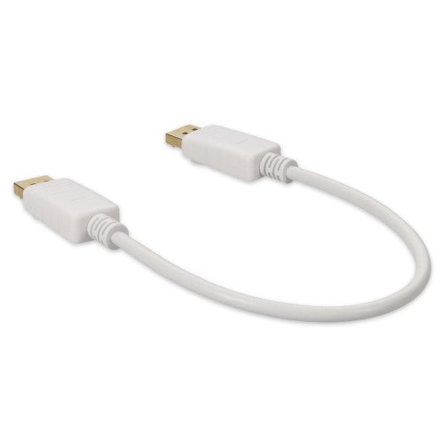 AddOn Networks DISPLAYPORT1FW DisplayPort cable 11.8" (0.3 m) White