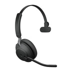 Jabra Evolve2 65 Headset Wireless Head-band Office/Call center USB Type-A Bluetooth Black