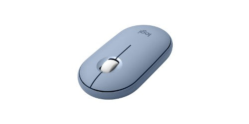 Logitech 920-012202 keyboard Mouse included Universal RF Wireless + Bluetooth QWERTY English Blue