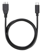 Targus ACC925USX USB cable 39.4" (1 m) USB C Micro-USB B Black