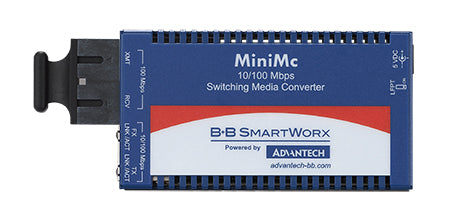 Advantech IMC-350-SST-PS-A network media converter 100 Mbit/s 1310 nm Single-mode Blue
