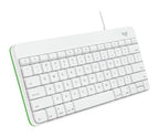 Logitech 920-006341 mobile device keyboard English USB White
