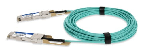 AddOn Networks QSFP-100G-AOC9M-AO InfiniBand/fibre optic cable 354.3" (9 m) QSFP28 AOC Turquoise