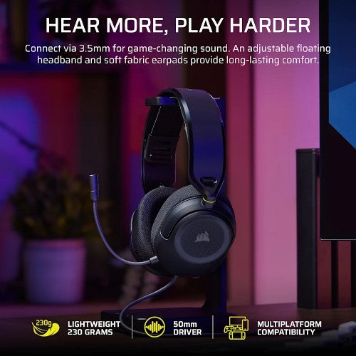Corsair HS35 v3 Headset Wired Head-band Gaming Black