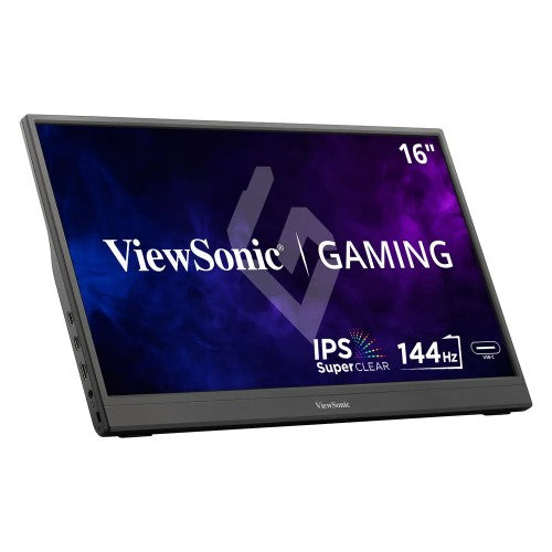 Viewsonic VX1654 portable TV/monitor Portable monitor Black 15.6" LED 1920 x 1080 pixels