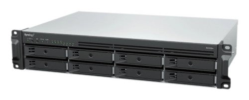 Synology RackStation RS1226+ NAS/storage server Rack (2U) AMD Ryzen V1500B 4 GB DDR4 0 TB Synology DSM Black