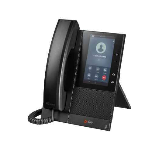 HP Poly CCX 505 Business Media Phone with Open SIP with Power Supply