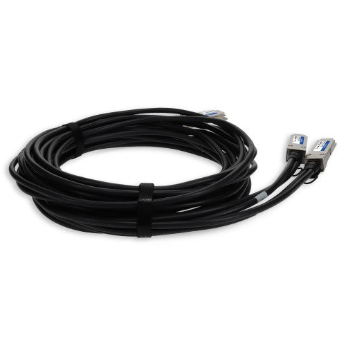 AddOn Networks MCP7H50-H02AR26-AO InfiniBand/fibre optic cable 98.4" (2.5 m) QSFP56 2x QSFP56 Black