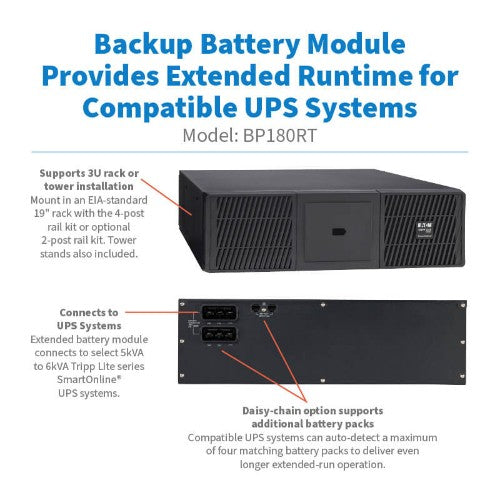 Tripp Lite BP180RT UPS battery Sealed Lead Acid (VRLA) 180 V