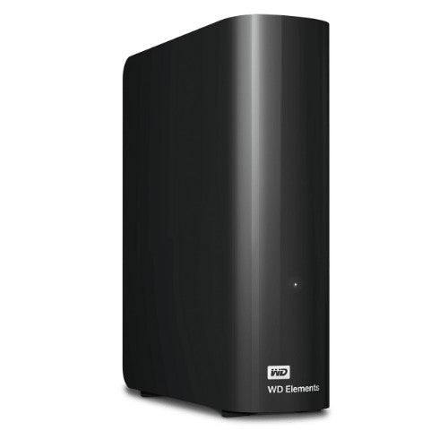 Western Digital Elements Desktop external hard drive 12 TB USB Type-A 3.2 Gen 1 (3.1 Gen 1) Black