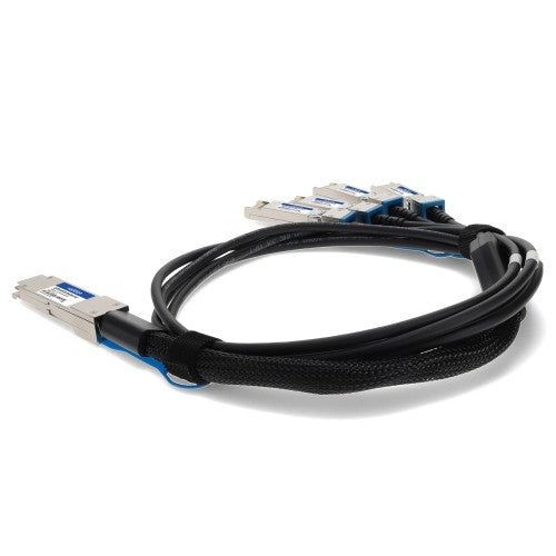 AddOn Networks QSFP28-4SFP28-PDAC3M-FT-AO InfiniBand/fibre optic cable 118.1" (3 m) 4x SFP28 DAC Black